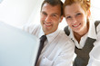 couple with laptop