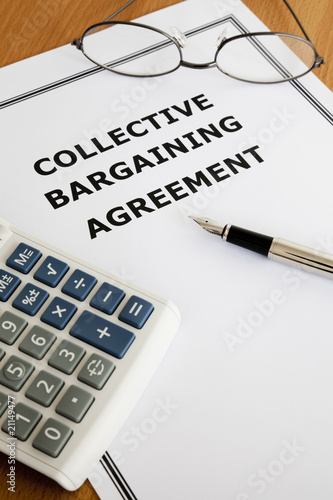 Photo: Collective Bargaining Agreement Collective Bargaining Agreement