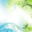 Illustration: Floral Background Floral Background