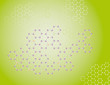 The green background The green background