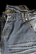 Close up of jeans