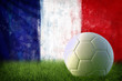 France soccer grunge wall