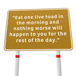 Illustration: funny saying sign funny saying sign