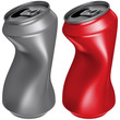 Drink can deformed