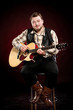 man with a guitar