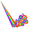rainbow with reflection