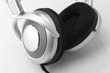 Headphones close-up