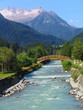 Torrente di montagna - Ponte di legno