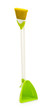 Cleaning broom isolated on the white background