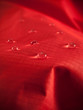 waterproof textile clothing red