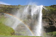 Seljalandsfoss, one of the many waterfalls on Iceland. Seljalandsfoss, one of the many waterfalls on Iceland.