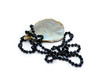 mussel and beads