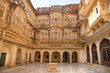 View of Jodhpur, the blue city.