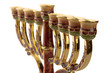 Photo: fragment of an ornate bronze menorah (shallow DOF) fragment of an ornate bronze menorah (shallow DOF)