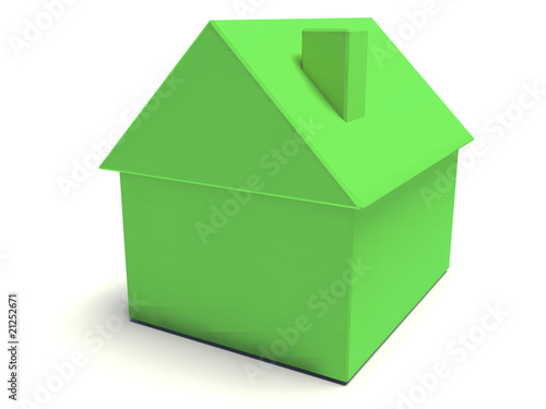 Illustration: Simple Green House Simple Green House