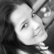 Friendly Smile, woman at the park