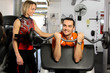 coach en salle de fitness