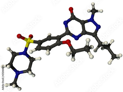 Illustration: Viagra (ball-and-sticks) Viagra (ball-and-sticks)