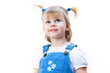 .Pretty blond little gir