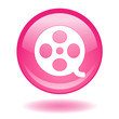 CINEMA round web button (review film online culture arts)