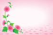 Romantic vector background Romantic vector background