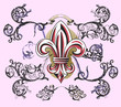 abstract heraldic symbol abstract heraldic symbol