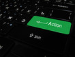 green key action
