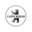love berlin city vector pin button love berlin city vector pin button