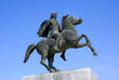 Statue of Alexander the Great at Thessaloniki city in Greece