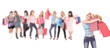 Shopping women group Shopping women group