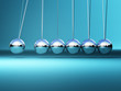 newton cradle background