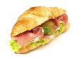 Croissant mit Schinken