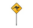 Australian Roadsign - Kangaroo Australian Roadsign - Kangaroo