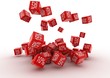 Falling Percent Red Cubes Falling Percent Red Cubes
