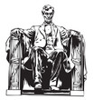 Lincoln memorial statue