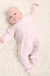 young baby on the floor