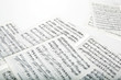 Printed notes