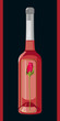 Bottle of a very strong spirit flavored rose