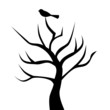 Illustration: Baum im Winter Baum im Winter