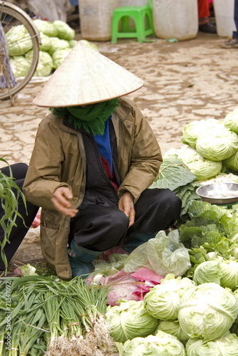 Photo: Women at market Women at market