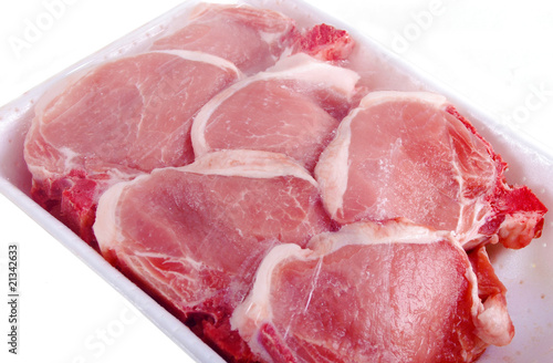 Photo: 6 Côtelettes de veau dans leur emballage 6 Côtelettes de veau dans leur emballage