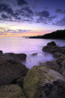 Saltern Cove just before dawn