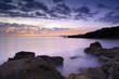 Saltern Cove before sunrise