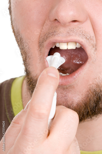 Photo: man sick man sick