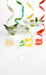 Cocktail with mint leaf
