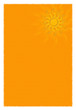 Briefpapier mit Sonne