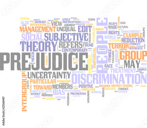 Illustration: Prejudice, Racism, Discrimination Prejudice, Racism, Discrimination
