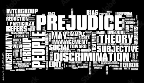 Illustration: Prejudice, Racism, Discrimination Prejudice, Racism, Discrimination