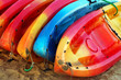 Stack of Kayaks