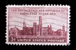 Vintage US commemorative postage stamp